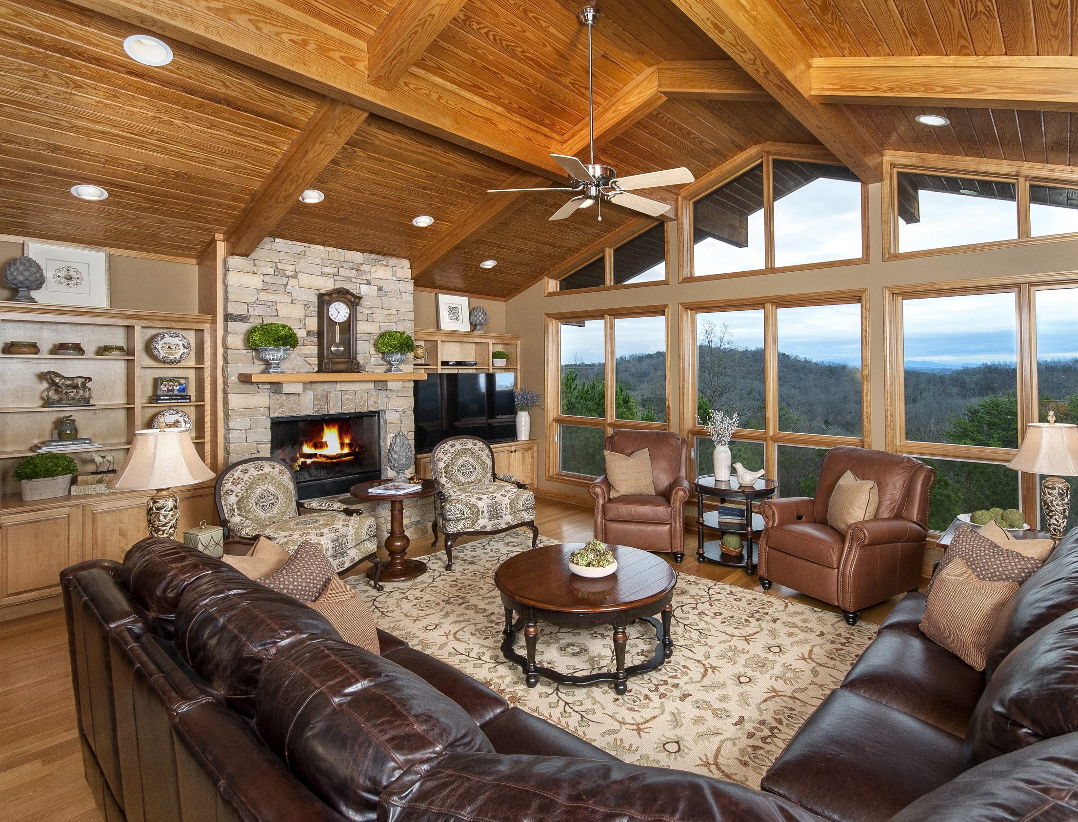 Mountain Lodge Living Room